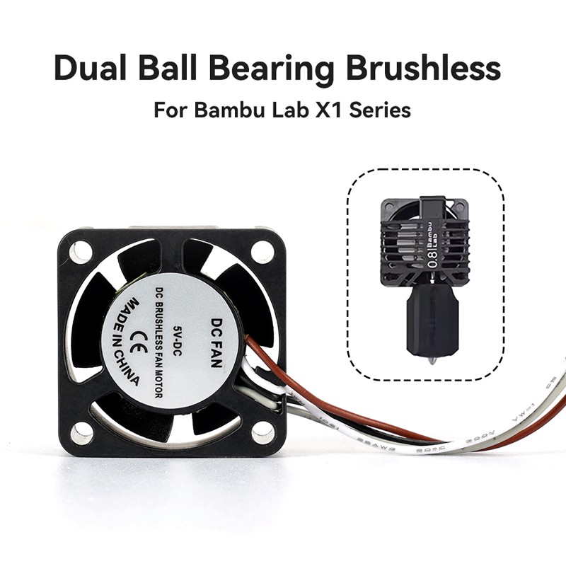 Bambu Lab 2510 Double Ball Hotend Cooling Fan