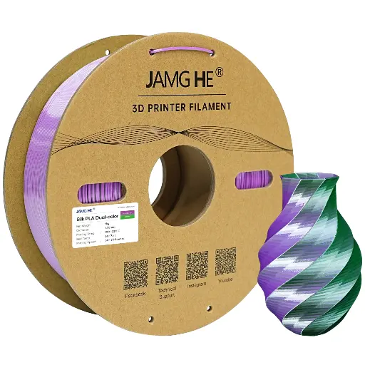 silk dual color  jamghe