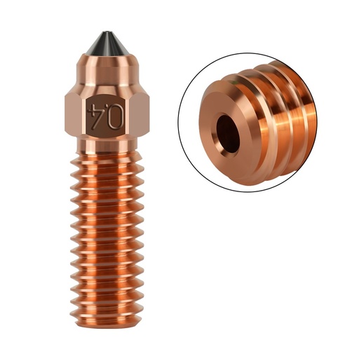 K1 high-quality upgraded nozzle (Chromium zirconium copper with hardened steel