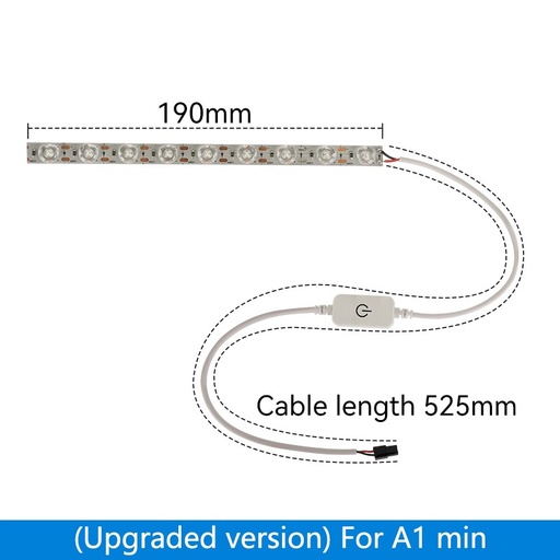 [XP240806] light strip For Bambu A1 mini upgraded